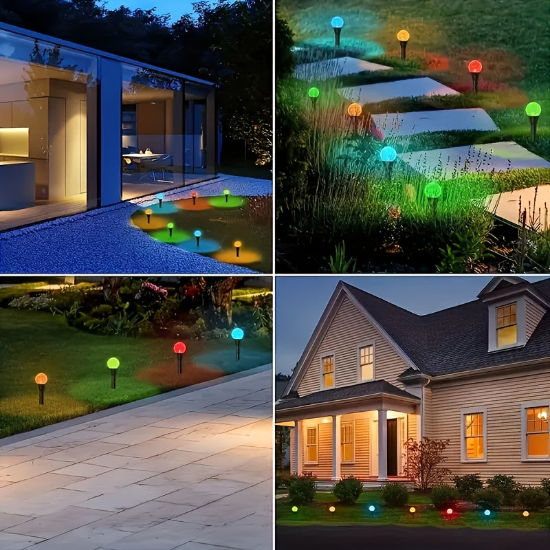20pcs Solar Garden Lights with 8 Modes