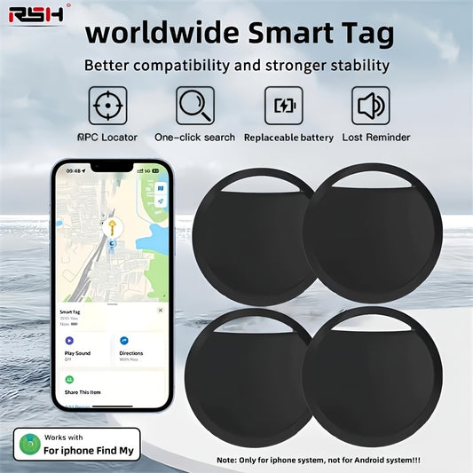 4pcs Smart Tracker Tags for iOS