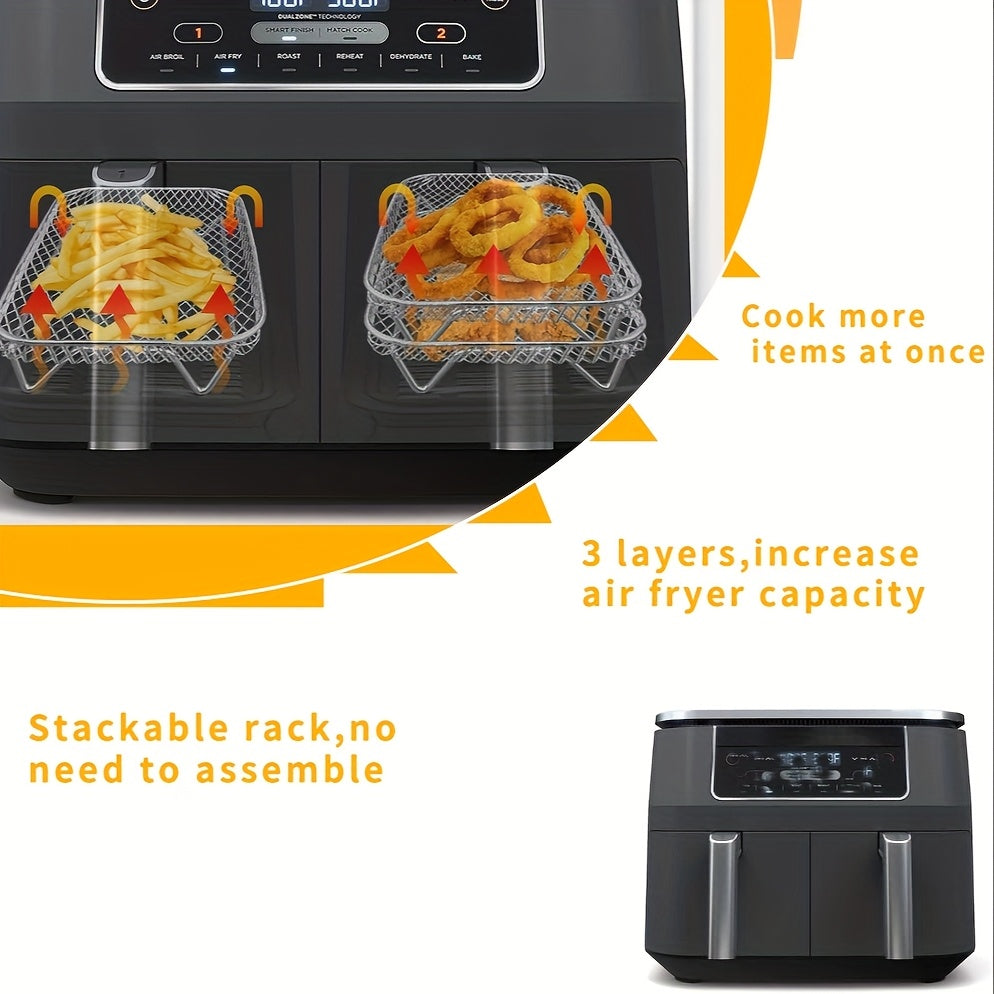 Air Fryer Rack Accessories Grill Basket