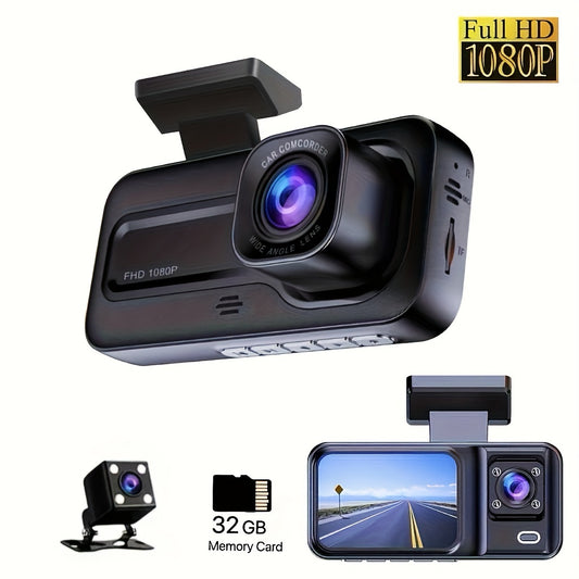 3 Lens Car DashCam