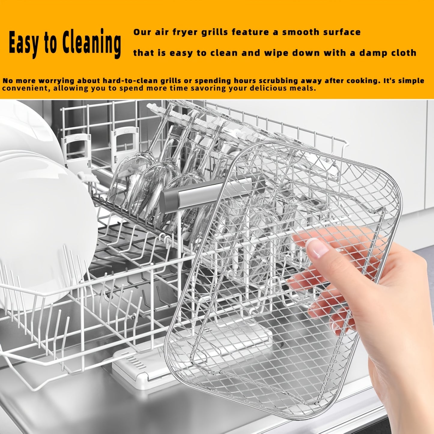 Air Fryer Rack Accessories Grill Basket