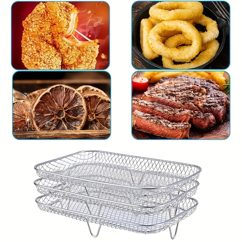 Air Fryer Rack Accessories Grill Basket
